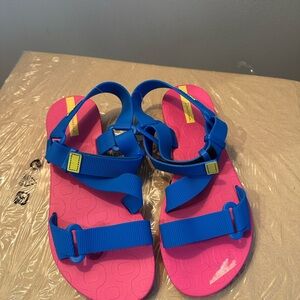 Ipanema Blue and Pink Women's Sandals